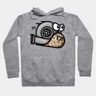 Turbo Snail - Leopard Hoodie